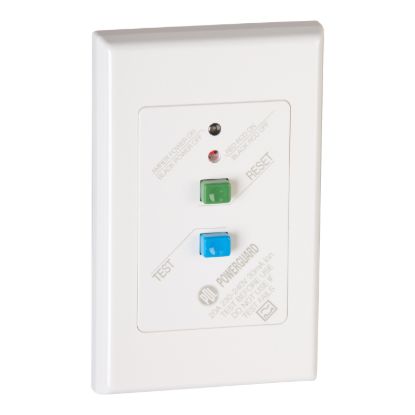 Picture of RCD Flush Plate 600 Series - 30mA trip - 240 V - 20 A - White