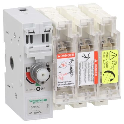 Picture of Switch disconnector fuse, TeSys GS, 3P, 250A, fuse type DIN, size 1