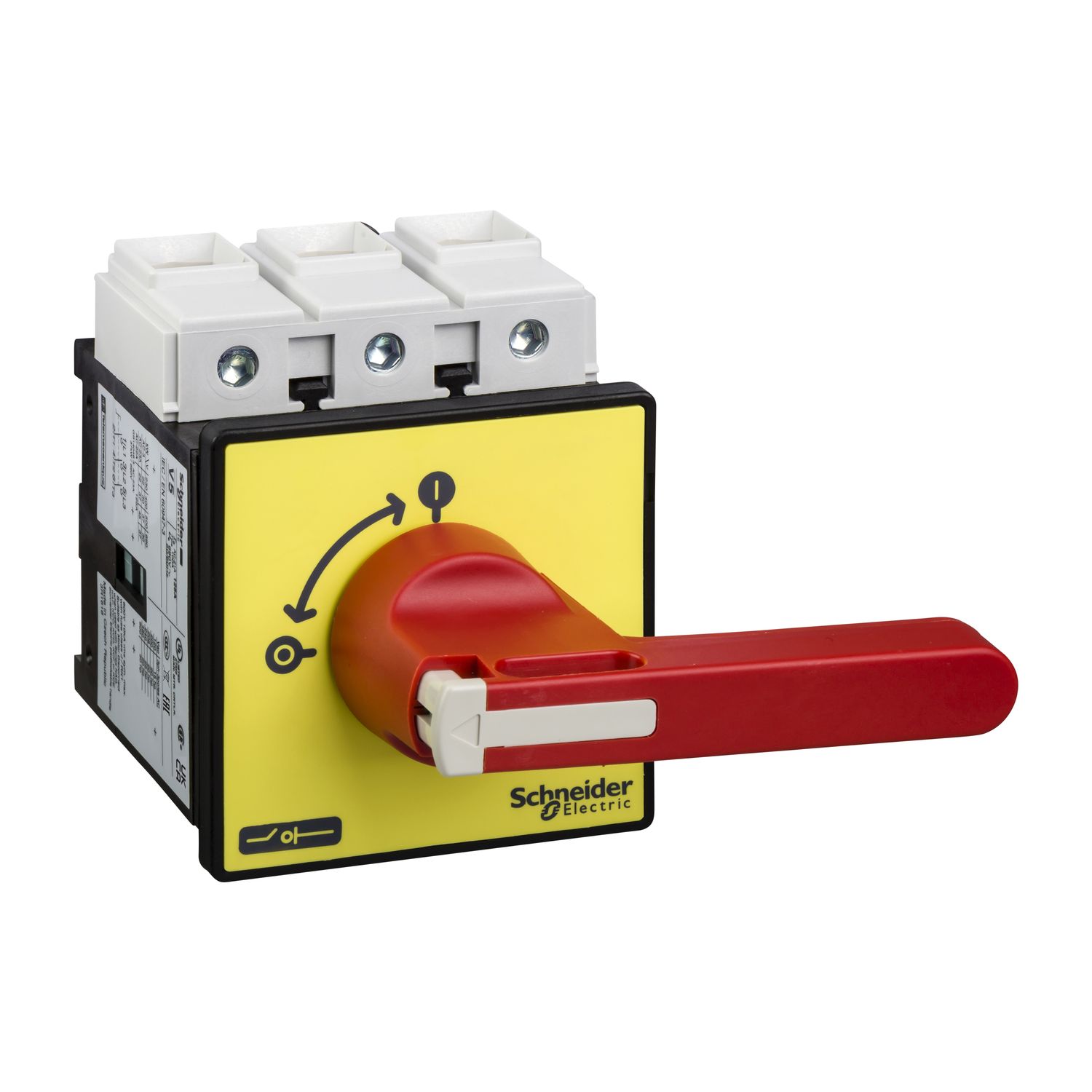 Picture of Emergency stop switch disconnector, TeSys Mini-Vario, 175A, on door