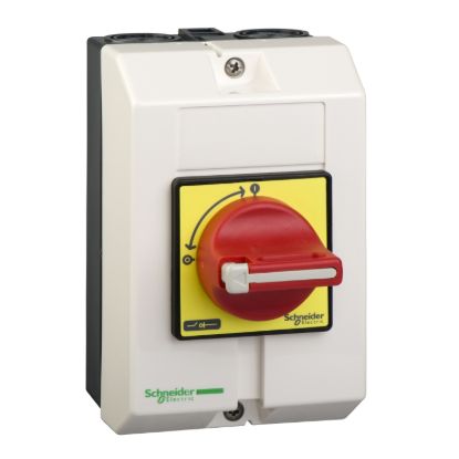 Picture of TeSys Vario enclosed, TeSys Mini-Vario, emergency switch disconnector, 20A, IP65