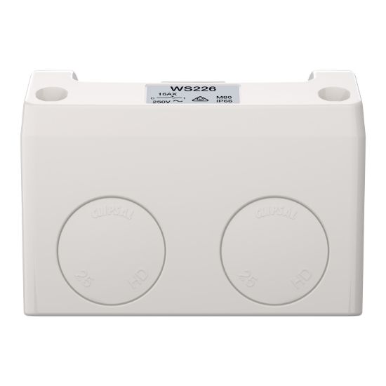 Picture of Switch, Weathershield, 1-Gang, 20A/16AX, 250VAC, IP66