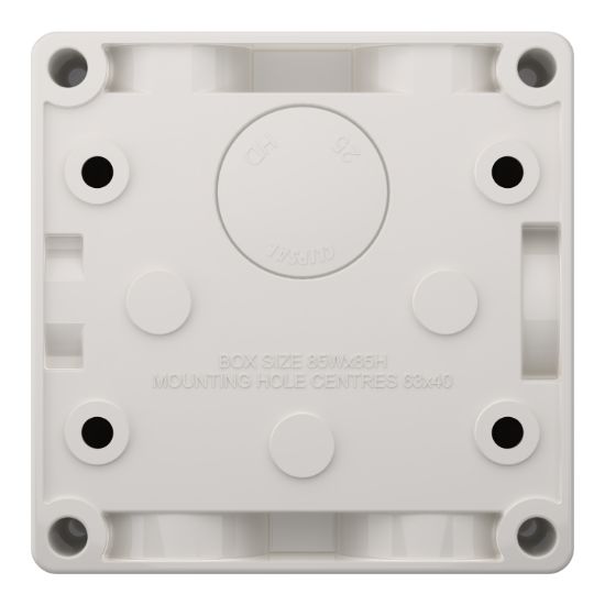 Picture of Switch, Weathershield, 1-Gang, 2 Pole, 20A/16AX, 250VAC, IP66