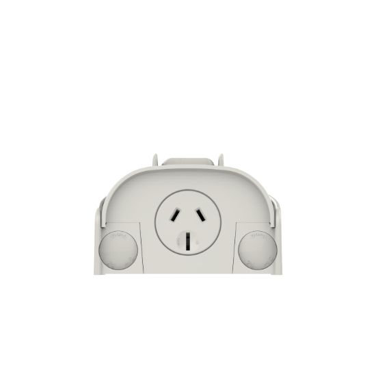Picture of Socket, Weathershield, Single, Horse Shoe, 15A, 250VAC, IP53