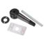 Picture of Rotary handle, TeSys DF, Black, extended, right hand side, for LS1D32