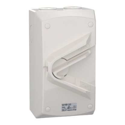 Picture of Switch, Weathershield, 1-Gang, 1 Pole, 20A, 250VAC, IP66
