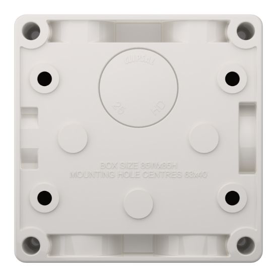 Picture of Switch, Weathershield, 1-Gang, 2 Pole, 20A/16AX, 250VAC, IP66