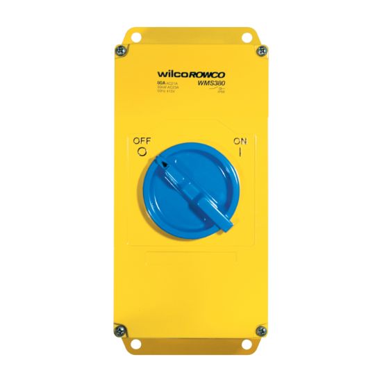 Picture of Switch, Metal Clad, 3 Pole, 125A, 415V, Made of Cast Aluminium