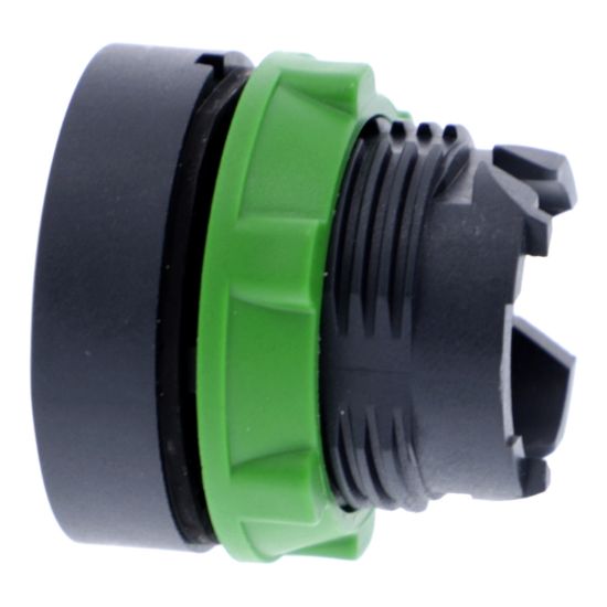 Picture of Push button head, Harmony XB5, plastic, flush, white, 22mm, spring return, marked UP ARROW