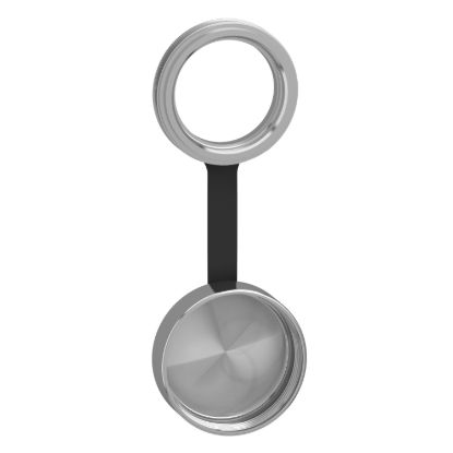 Picture of Protection cover, Harmony XB5, metal, silver, for RJ45 and USB ports