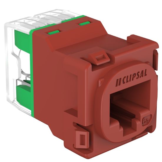 Picture of RJ45 Jack, Clipsal Actassi, CAT6A UTP 30M