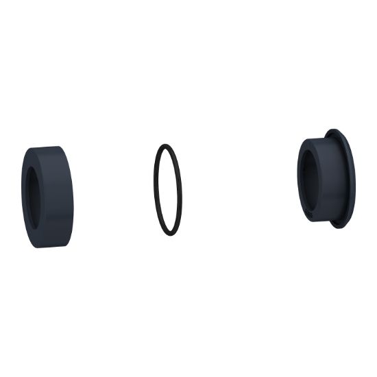 Picture of Flush mounting kit, Harmony XB5, Ø30 for push buttons and pilot lights Ø22, plastic