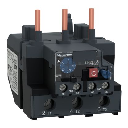 Picture of TeSys Deca thermal overload relays,37...50A,class 20,for D80/95(3P)