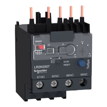 Picture of differential thermal overload relay, TeSys K, 1.2...1.8A, class 10A