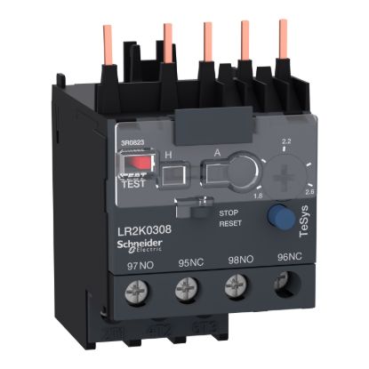 Picture of Differential thermal overload relay, TeSys LR2 K, TeSys K, 1.8...2.6A, class 10A