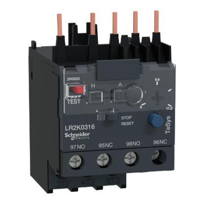 Picture of differential thermal overload relay, TeSys K, 8...11.5A, class 10A