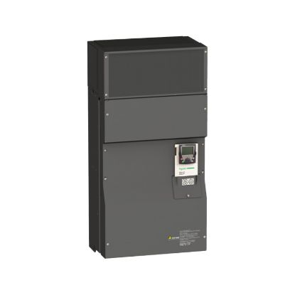 Picture of variable speed drive ATV61 - 55kW 75HP - 380...480V - IP20 - reinforced .