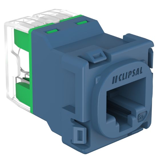 Picture of RJ45 Jack, Clipsal Actassi, CAT6A UTP 30M