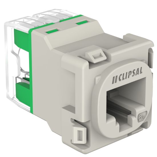 Picture of RJ45 Jack, Clipsal Actassi, CAT6A UTP 30M