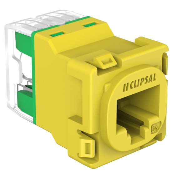 Picture of RJ45 Jack, Clipsal Actassi, CAT6A UTP 30M