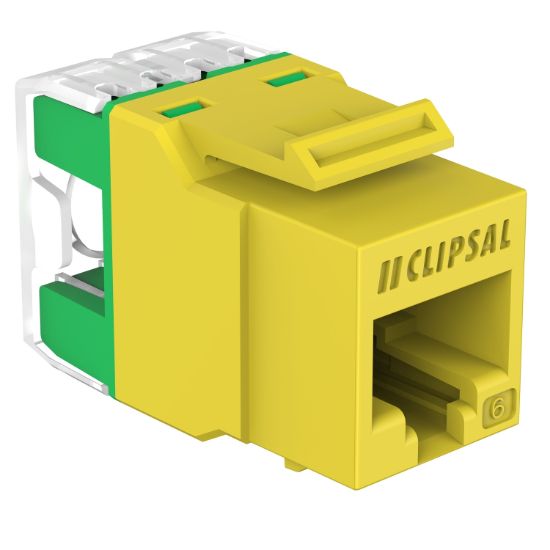 Picture of RJ45 Jack, Clipsal Actassi, CAT6 UTP Keystone