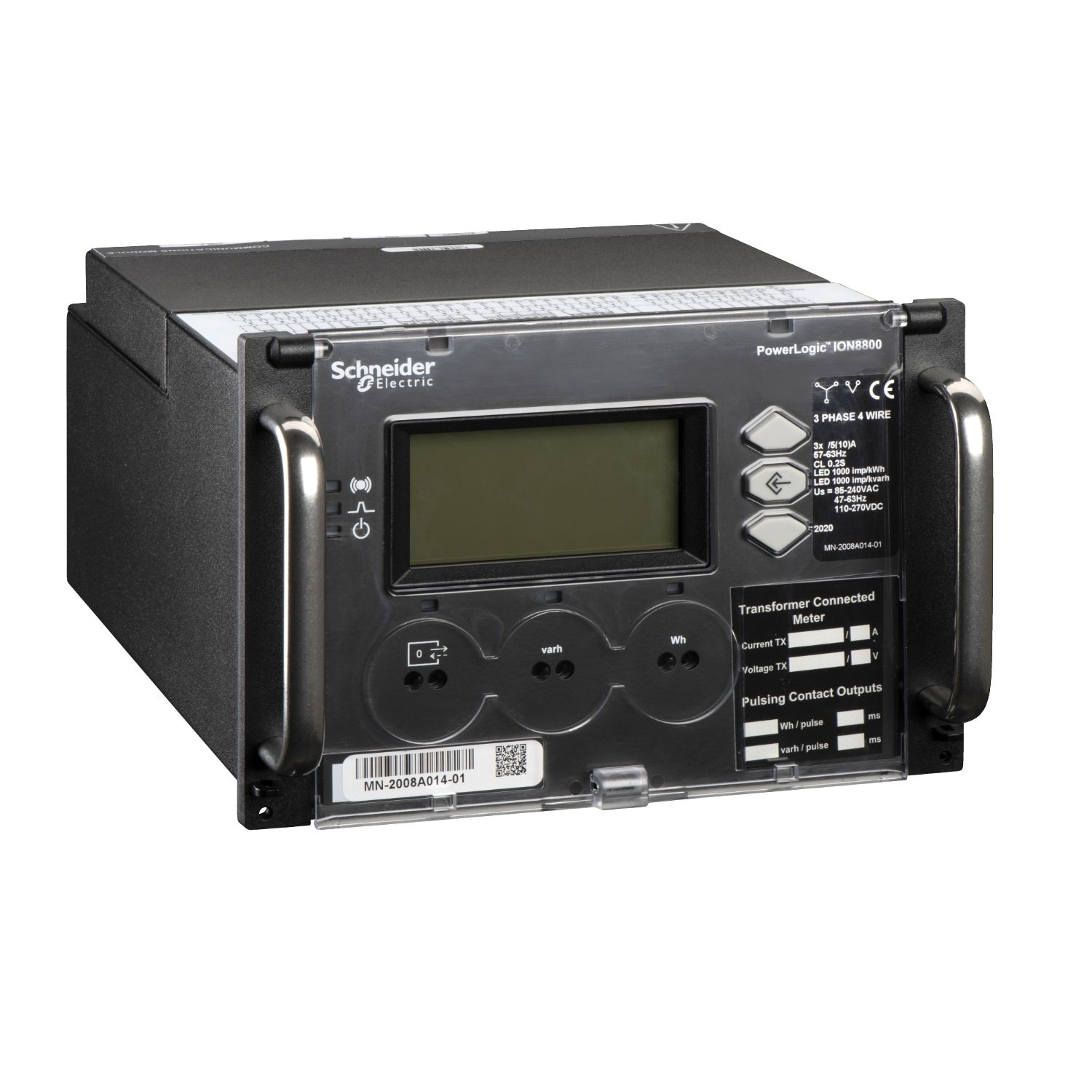 Picture of ION8800 optional com module, 1 RS232/RS485, 1 RS485, 1 RJ45 10/100T