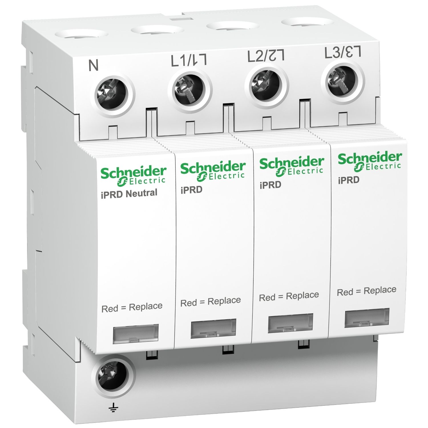Picture of iPRD65r modular surge arrester - 3P + N - 350V - with remote transfert
