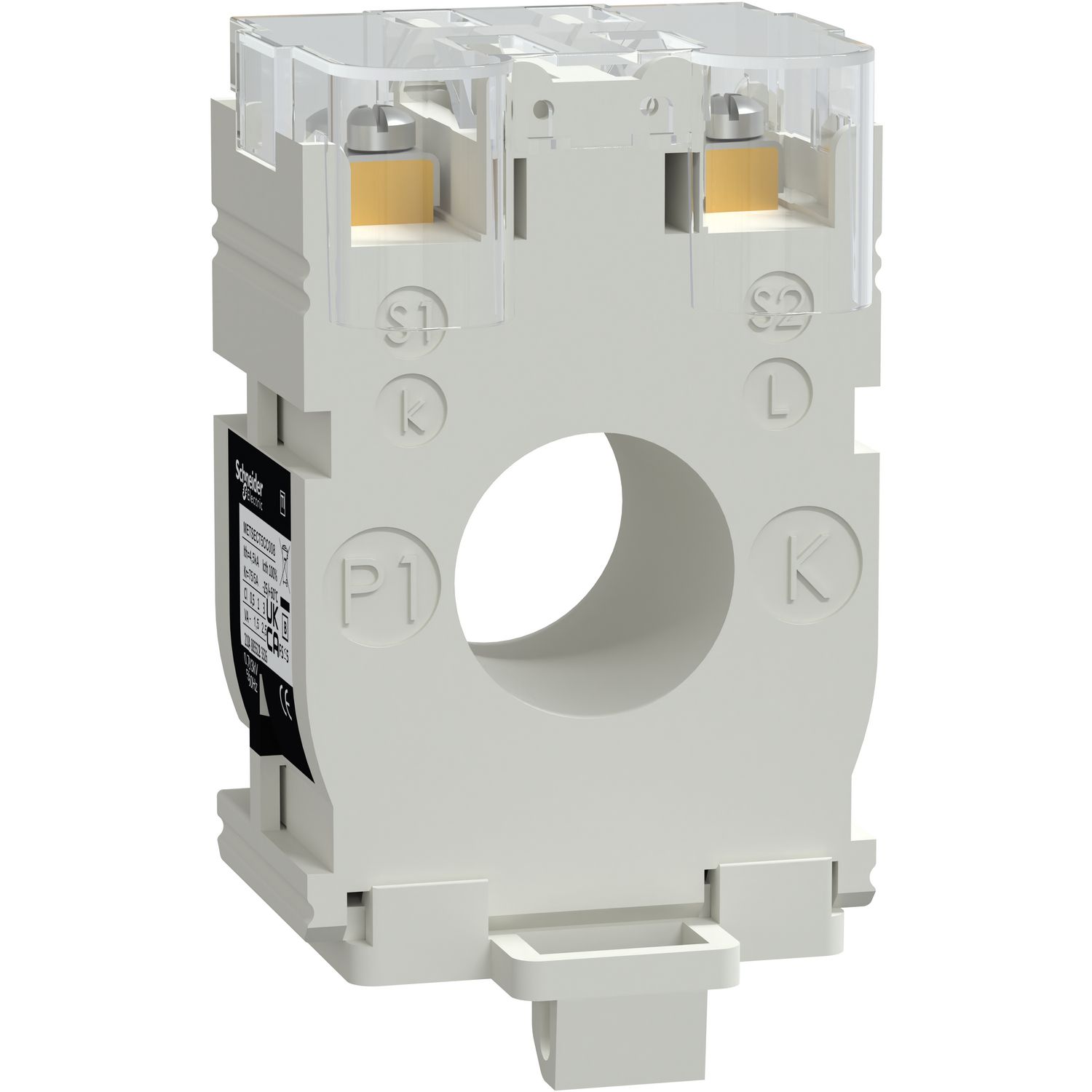 Picture of current transformer tropicalised DIN mount 75 5 for cables d. 21