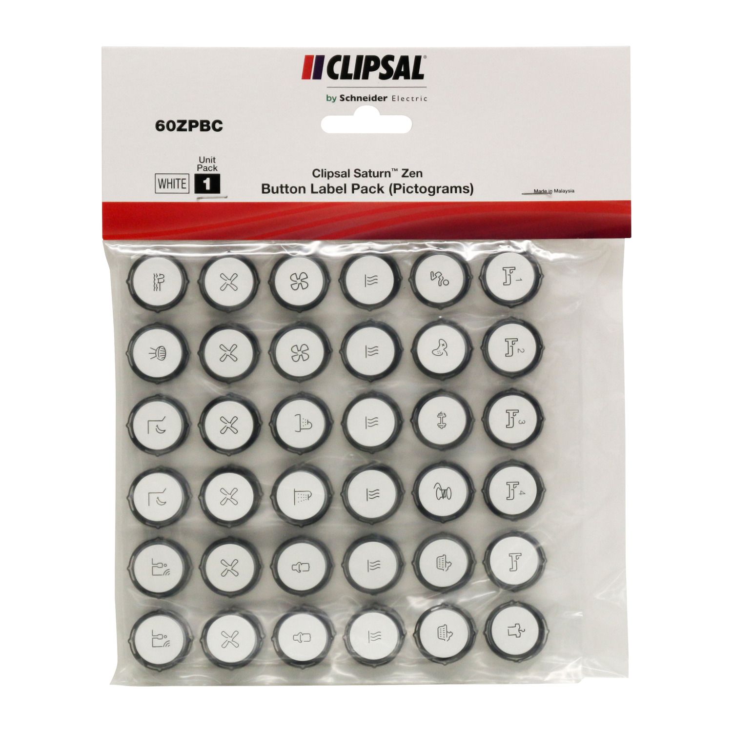 Picture of Button Identification Cap, Saturn Zen