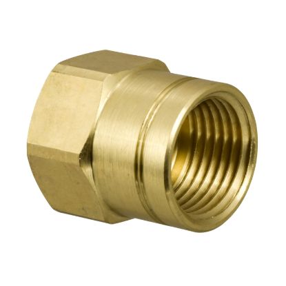 Picture of 2xDN10 Internal Threaded End Conn. + Fibre Gaskets, G 1/2 to valve, Rp 1/2 (Internal) to pipe - Non seperatable design.