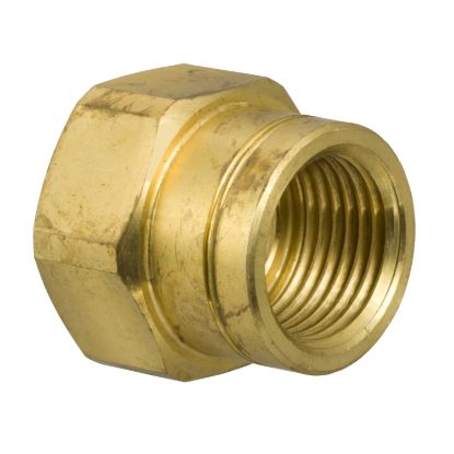 Picture of 2xDN15 Internal Threaded End conn. + Fibre Gaskets, G 3/4 to valve, Rp 1/2 (Internal) to pipe - non seperatable design.