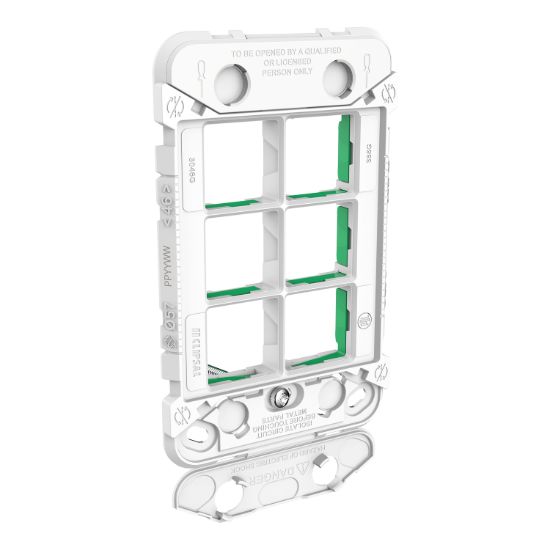 Picture of Switch Grid, Clipsal Iconic, 6 Gang, Horizontal/Vertical Mount