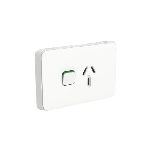 Picture of Socket Switch, Clipsal Iconic, Horizontal Single, 20A, 250V