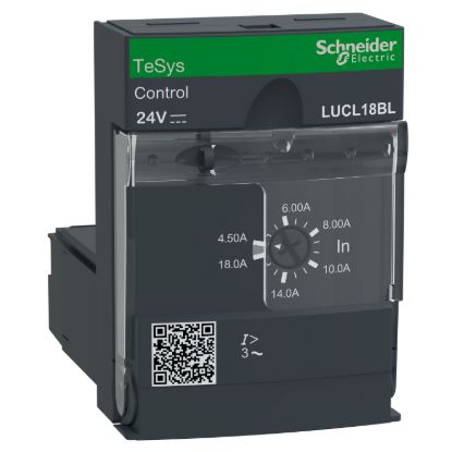 Picture of Standard control unit, TeSys Ultra, 3P, 4.5 to 18A, 690VAC, magnetic protection, 24VDC coil