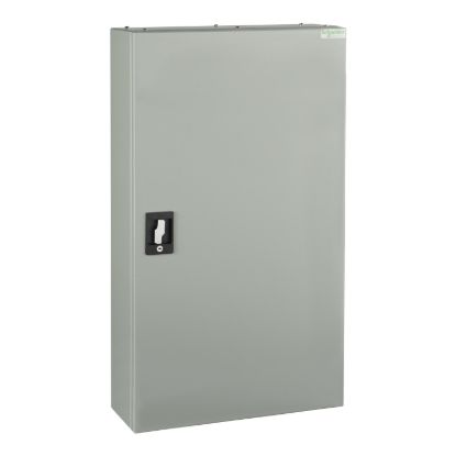 Picture of MB Encapsulated distribution board, Acti9, 36 poles, 160A main switch, 18/27mm, IP44, grey