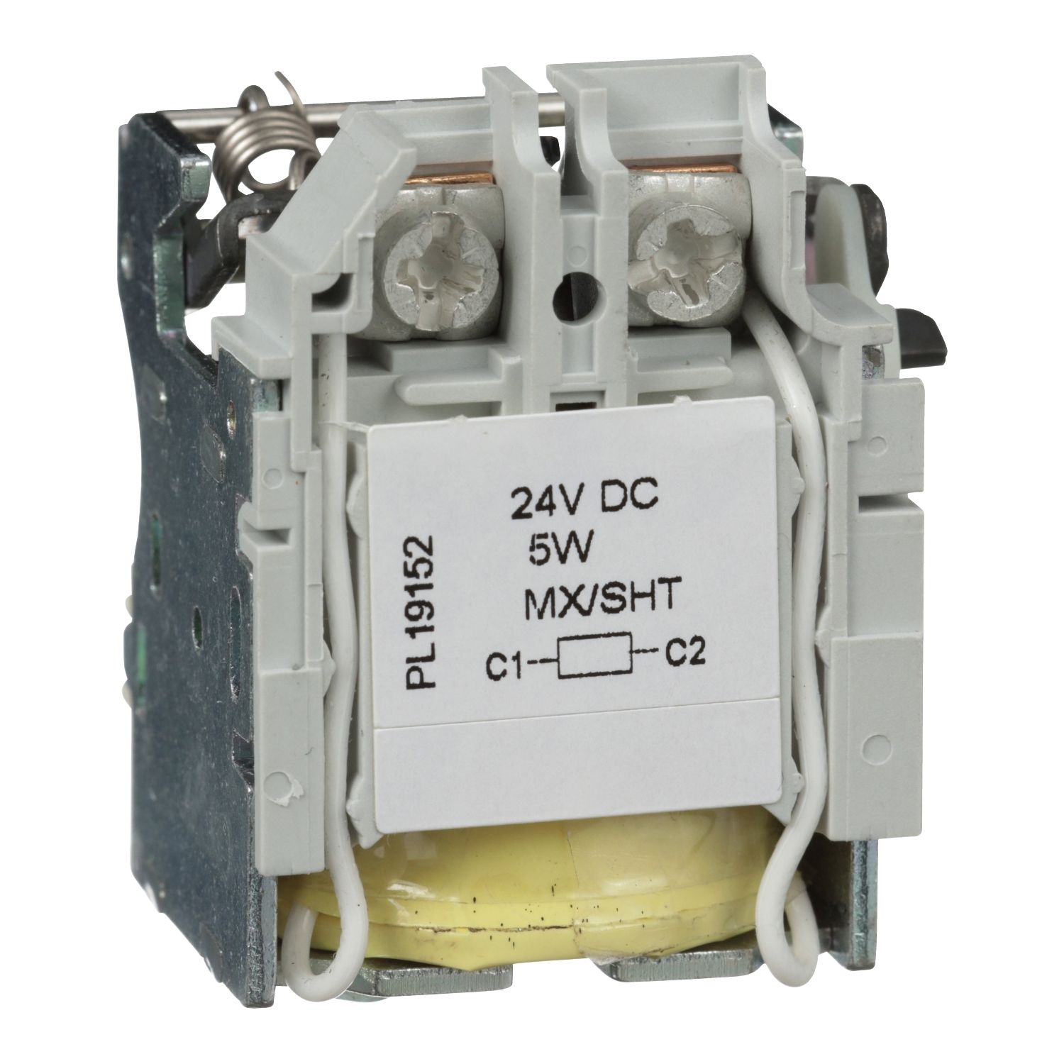 Picture of Circuit breaker accessory, PowerPacT H/J/L, shunt trip, 24VDC