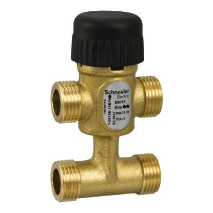 Picture of Zone Valve, 15mm, 3-Way Bypass, G External, Brass, 0.6kvs