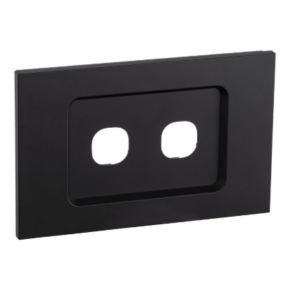 Picture of Grid and Cover, Saturn Zen, 2 Gang, Less Mechanism