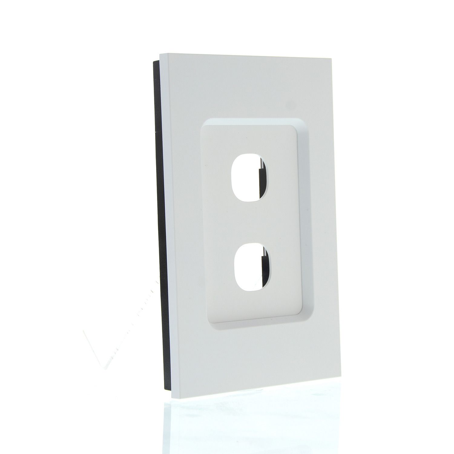 Picture of Grid and Cover, Saturn Zen, 2 Gang, Less Mechanism