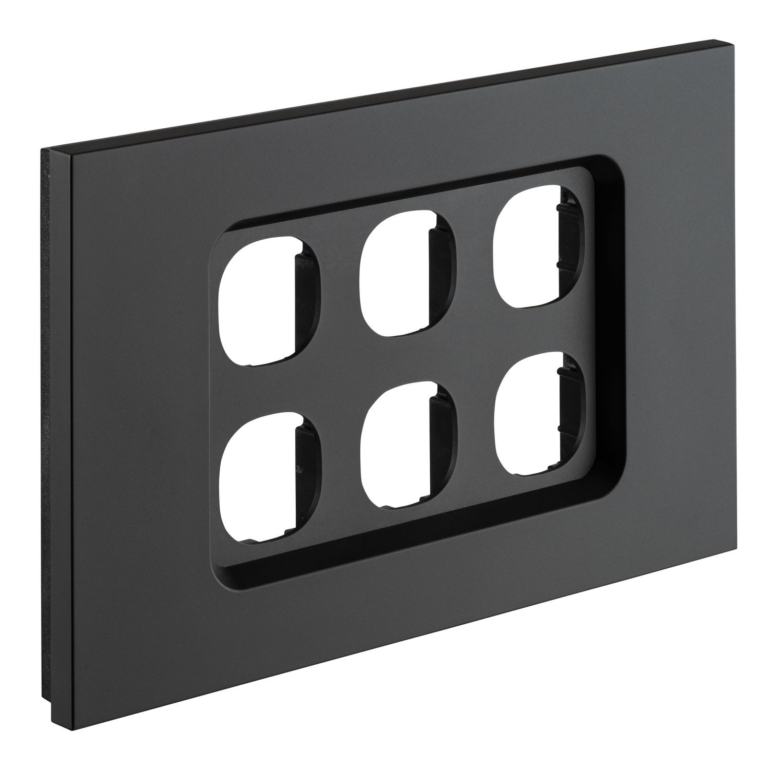 Picture of Grid and Cover, Saturn Zen, 6 Gang, Less Mechanism