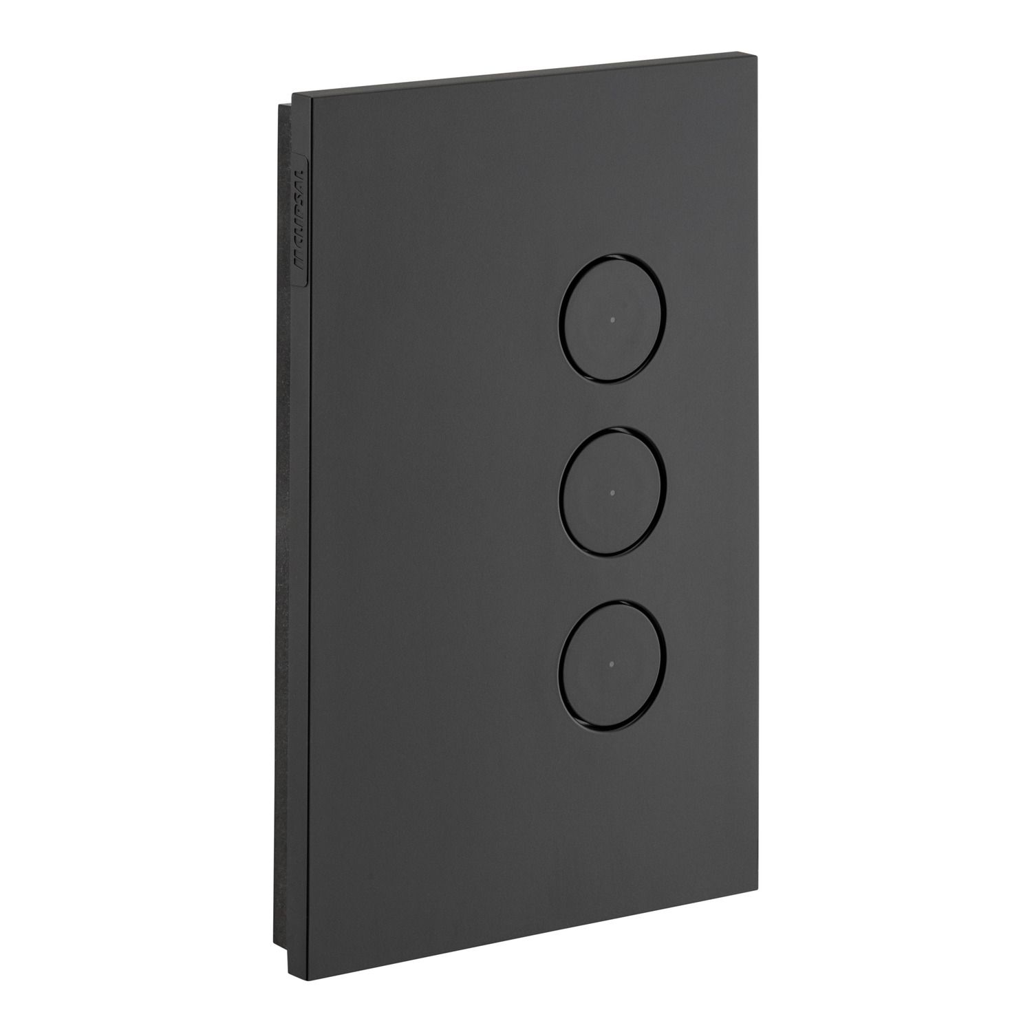 Picture of Grid and Cover, Saturn Zen, 3 Gang, Less Mechanism