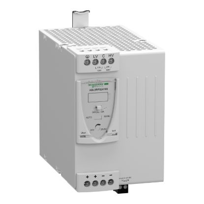 Picture of Regulated Switch Power Supply, Phaseo ABL7 ABL8, 1 or 2 phase, 100..500V, 24V, 10A