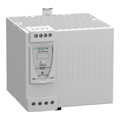 Picture of Regulated Switch Power Supply, Phaseo ABL7 ABL8, 1 or 2 phase, 100..240V, 24V, 20A