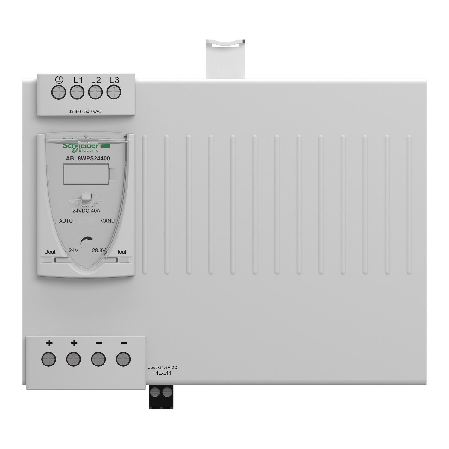 Picture of Regulated Switch Power Supply, Phaseo ABL7 ABL8, 3 phase, 380..500V, 24V, 40A