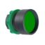 Picture of Head for non illuminated push button, Harmony XB5, green recessed, 22mm, spring return, unmarked
