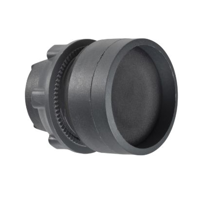 Picture of Head for non illuminated push button, Harmony XB5, black recessed, 22mm, spring return, unmarked