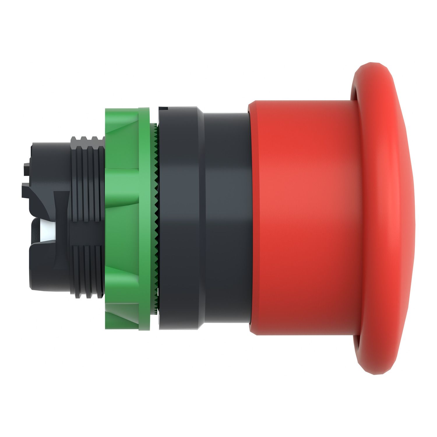 Picture of Head for non illuminated pushbutton, Harmony XB5, plastic, red, mushroom 40mm, 22mm, spring return