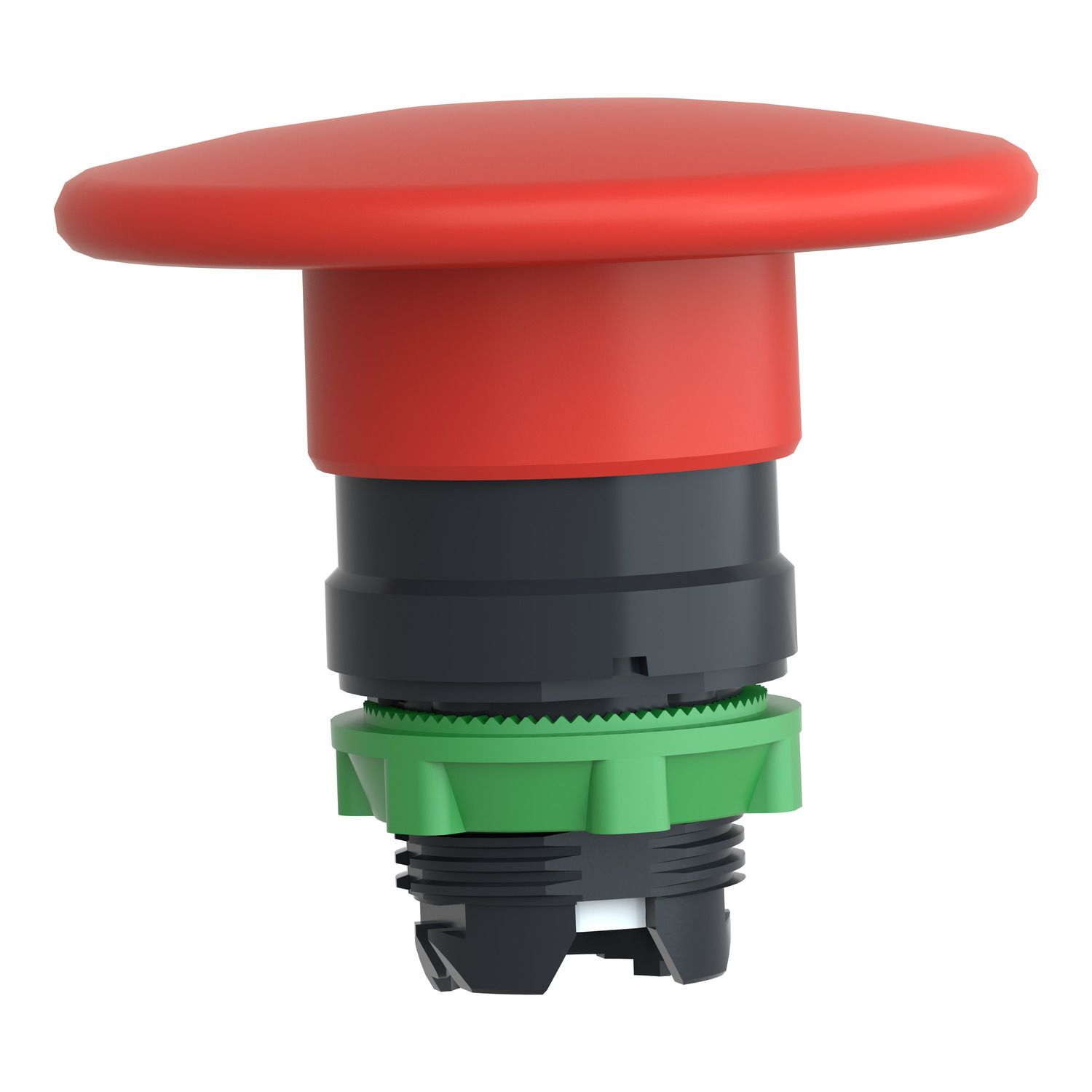 Picture of Head for non illuminated pushbutton, Harmony XB5, plastic, red, mushroom 60mm, 22mm, spring return