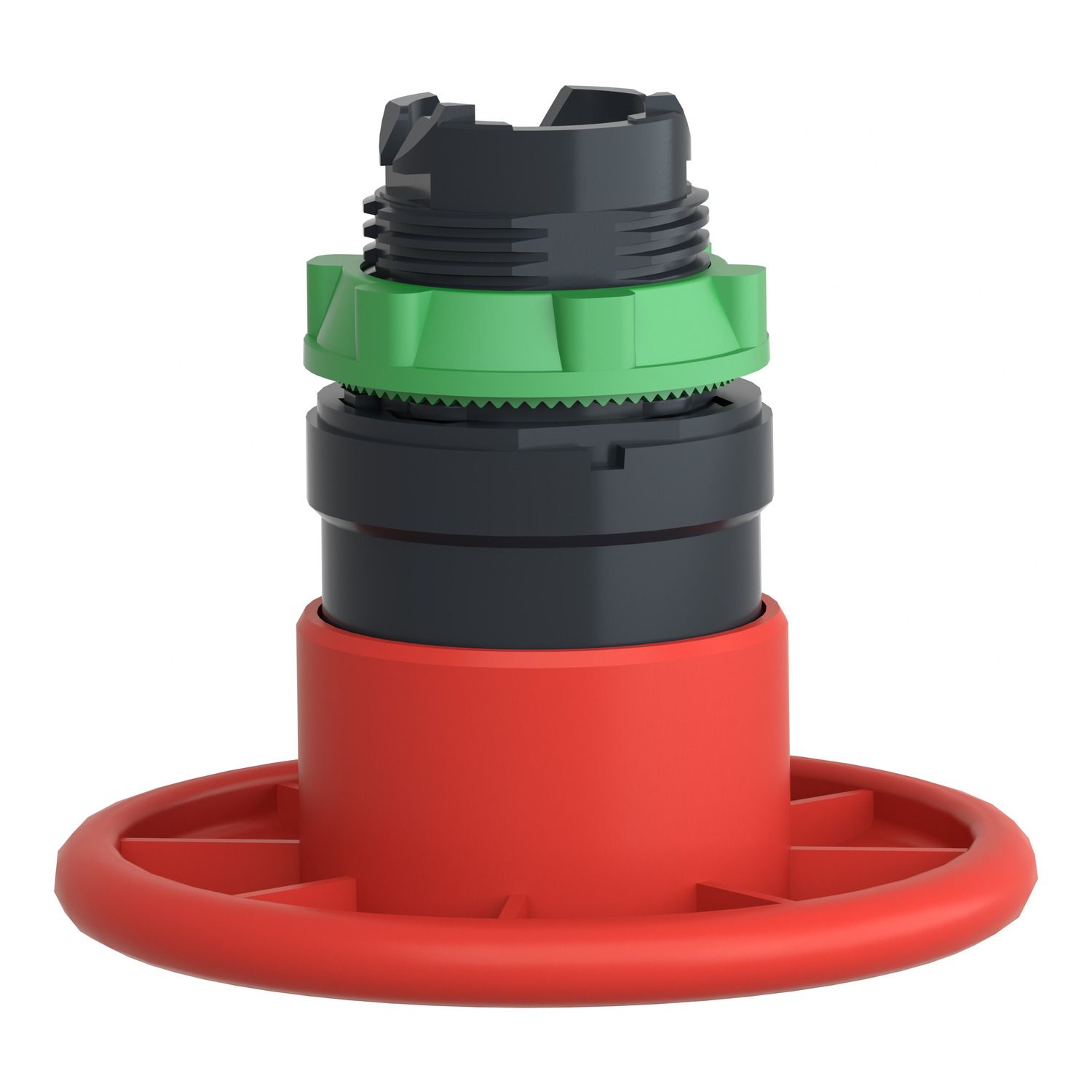 Picture of Head for non illuminated pushbutton, Harmony XB5, plastic, red, mushroom 60mm, 22mm, spring return
