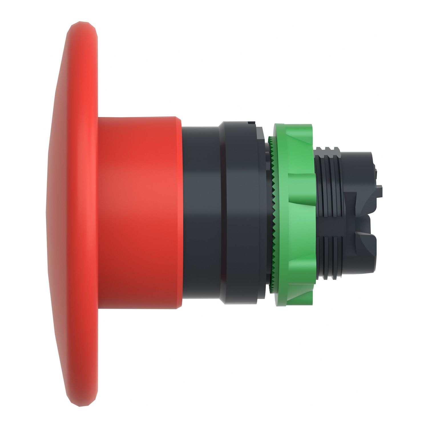 Picture of Head for non illuminated pushbutton, Harmony XB5, plastic, red, mushroom 60mm, 22mm, spring return