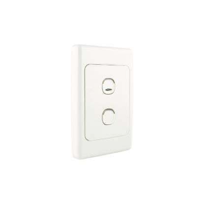 Picture of Flush Surround and Grid Plate, 2000 Series, 1 Gang, Vertical/Horizontal Mount, Standard PTN